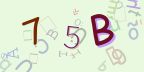 This is a captcha-picture. It is used to prevent mass-access by robots. (see: www.captcha.net)
